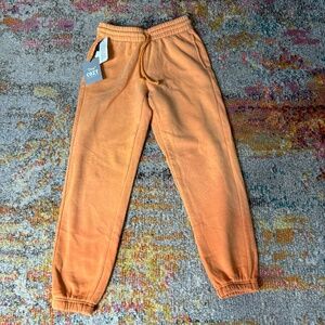 Orange sweatpants